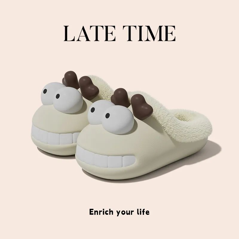 LATE TIME Slippers / Home Slippers-4