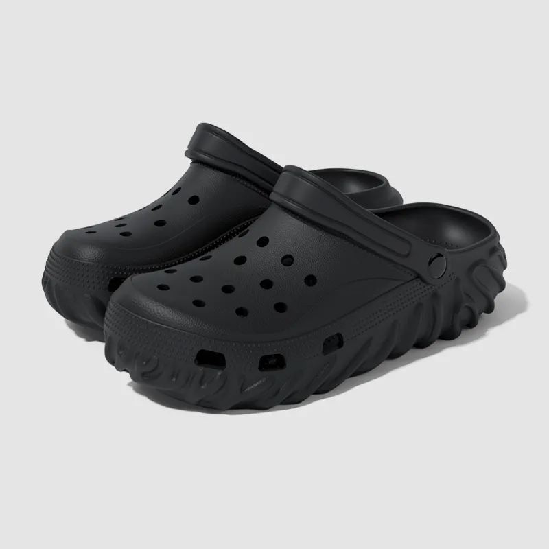 LATE TIME Men's Summer Outdoor Clogs, Casual Versatile Trendy, Seaside Beach Clogs, Couple Closed Toe Sandals, Unisex-1