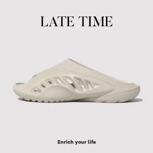 LATE TIME Men's Summer Sports Slippers, Outdoor & Indoor, Slip Resistant EVA Two Tone Platform, Home Slippers, Unisex