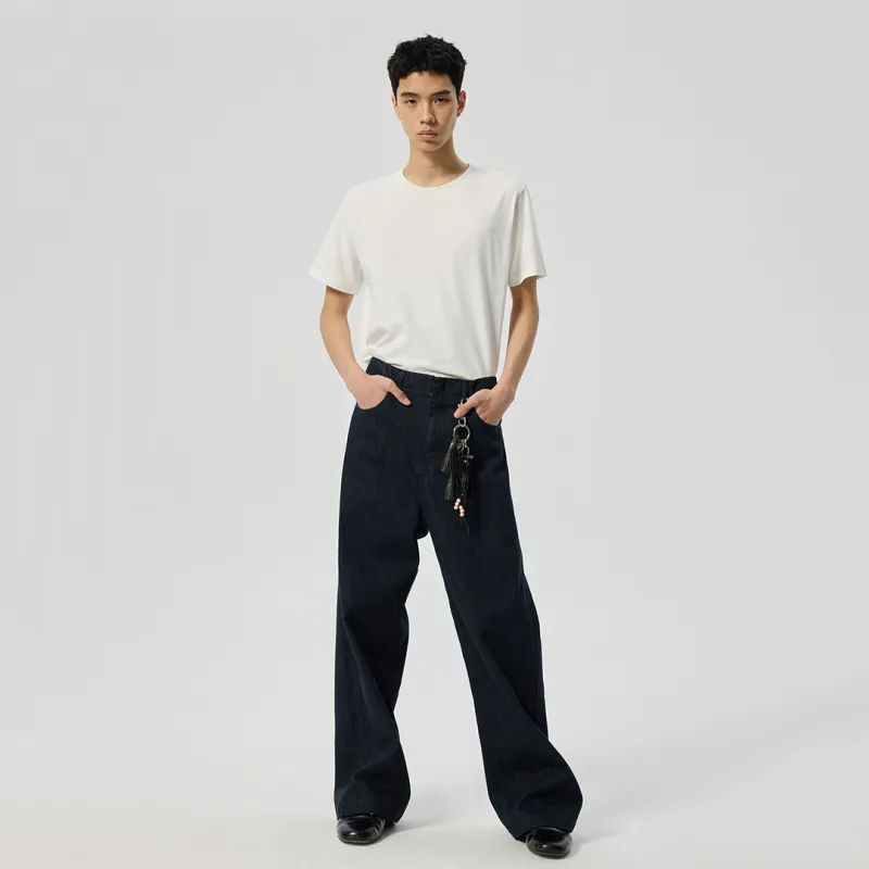 SIMPLE PROJECT Jeans Men Dark Blue-2