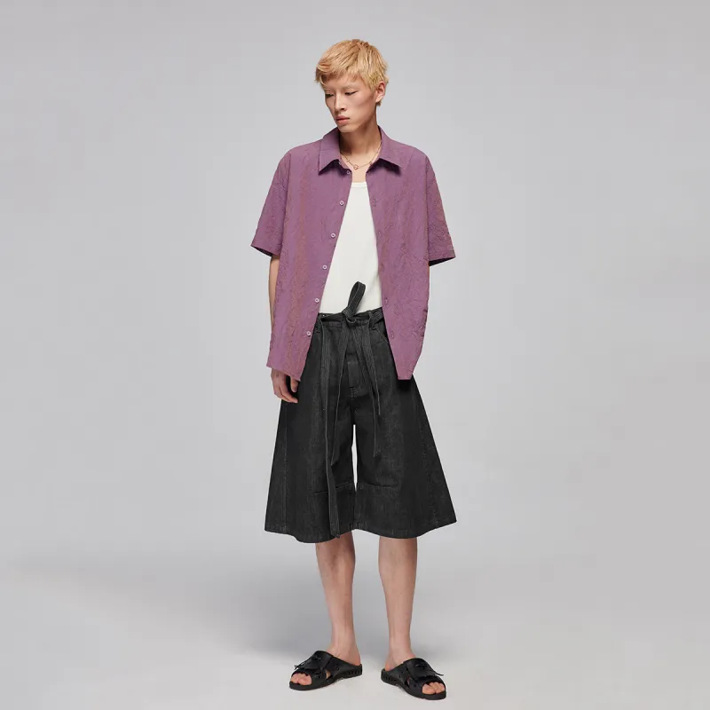 SIMPLE PROJECT Shirt Unisex Purple-2