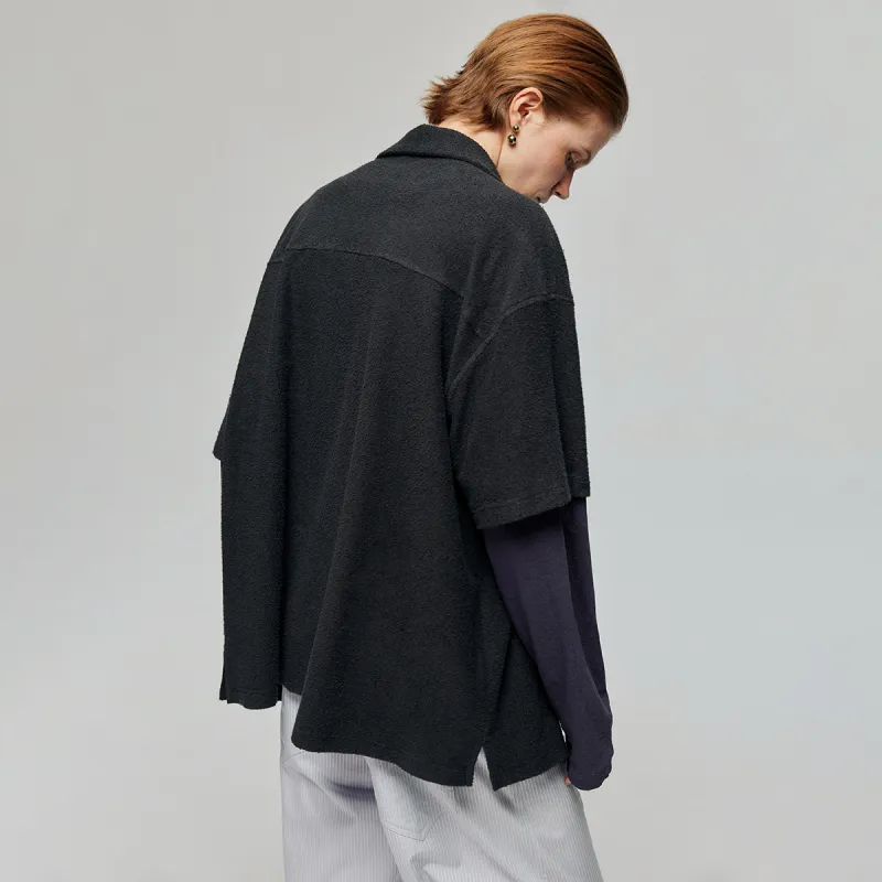 SIMPLE PROJECT Shirt Unisex Dark Gray-4