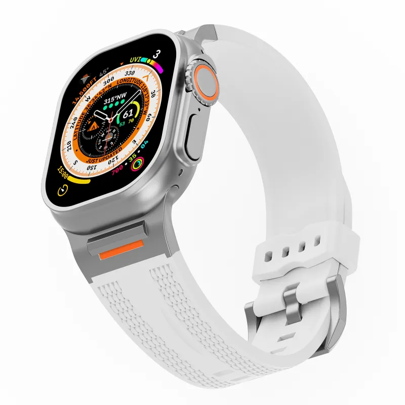 NCFCK Watch Band Apple Compatibility Silicone Material-23