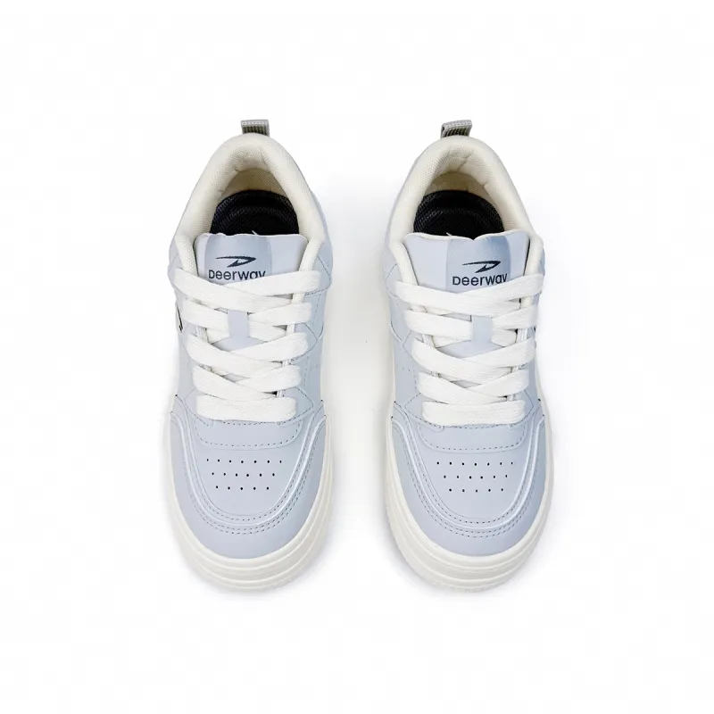 DEERWAY Wear resistant, Lightweight, Breathable, And Non slip. Low Top Casual Shoes Women's Blue-3