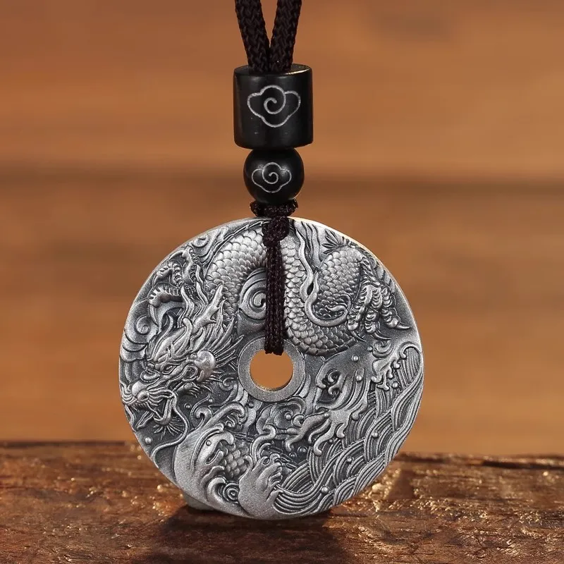 Brahmacharya 999 Fine Silver Pendants Unisex-1