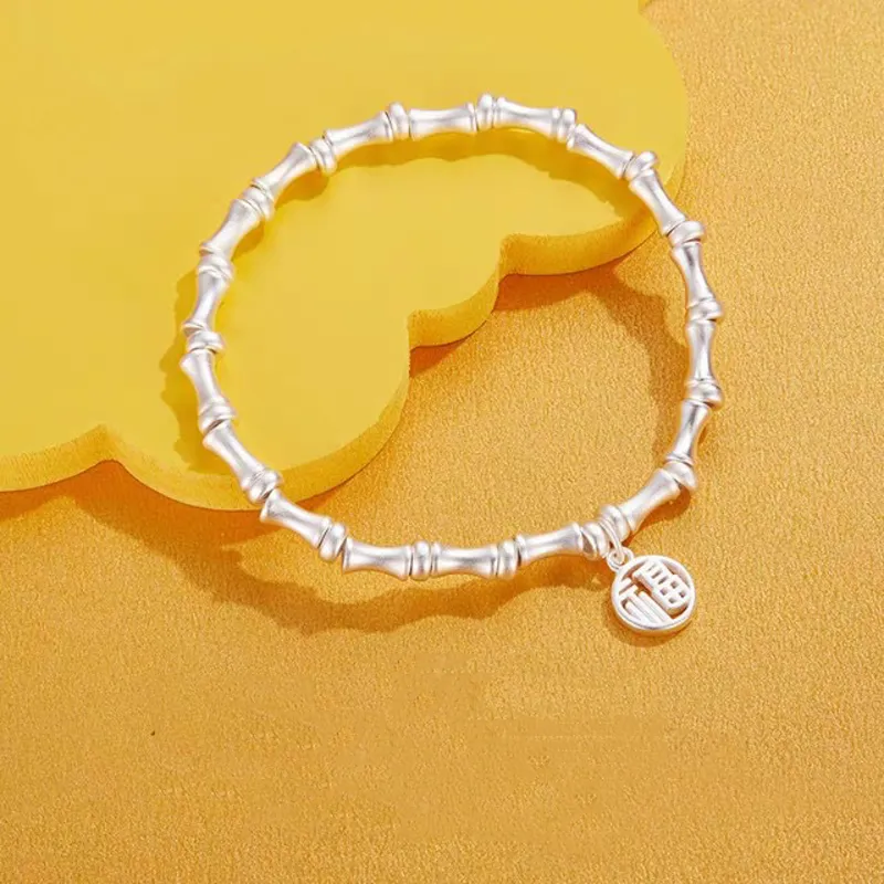 Brahmacharya 999 Fine Silver Bracelets Women's-1