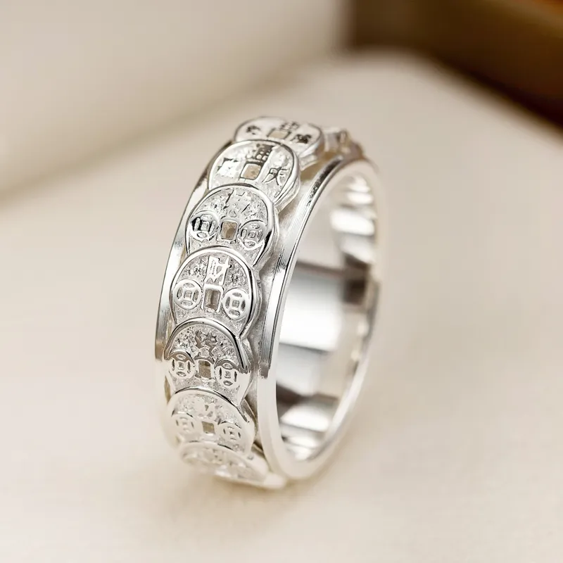 Brahmacharya Sterling Silver 990 Sterling Silver Unisex-3
