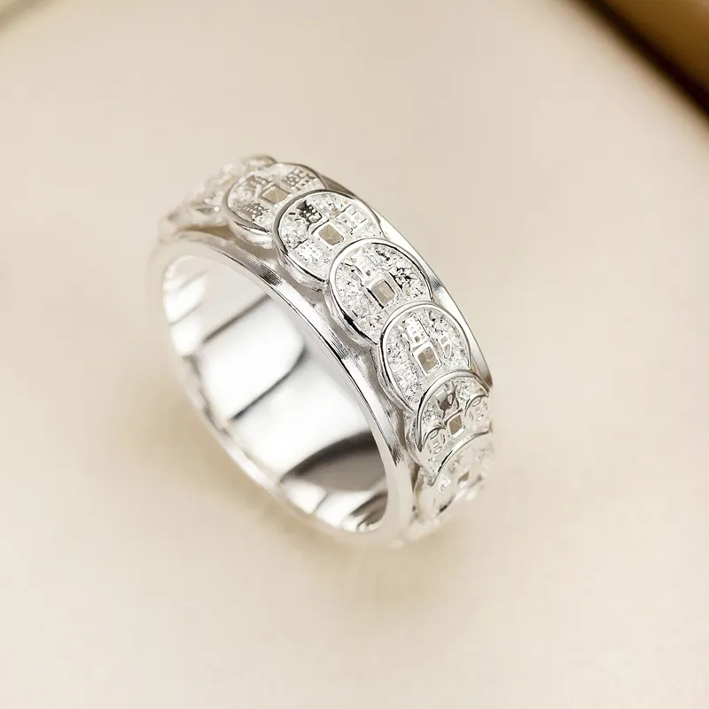 Brahmacharya Sterling Silver 990 Sterling Silver Unisex-2