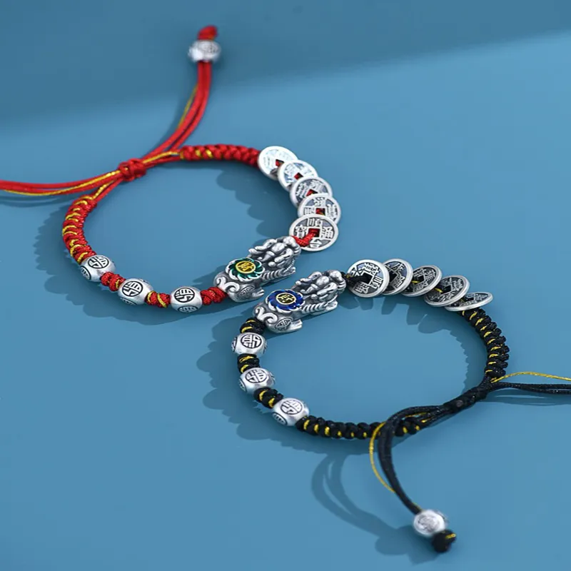 Brahmacharya 999 Fine Silver Bracelets Unisex-9