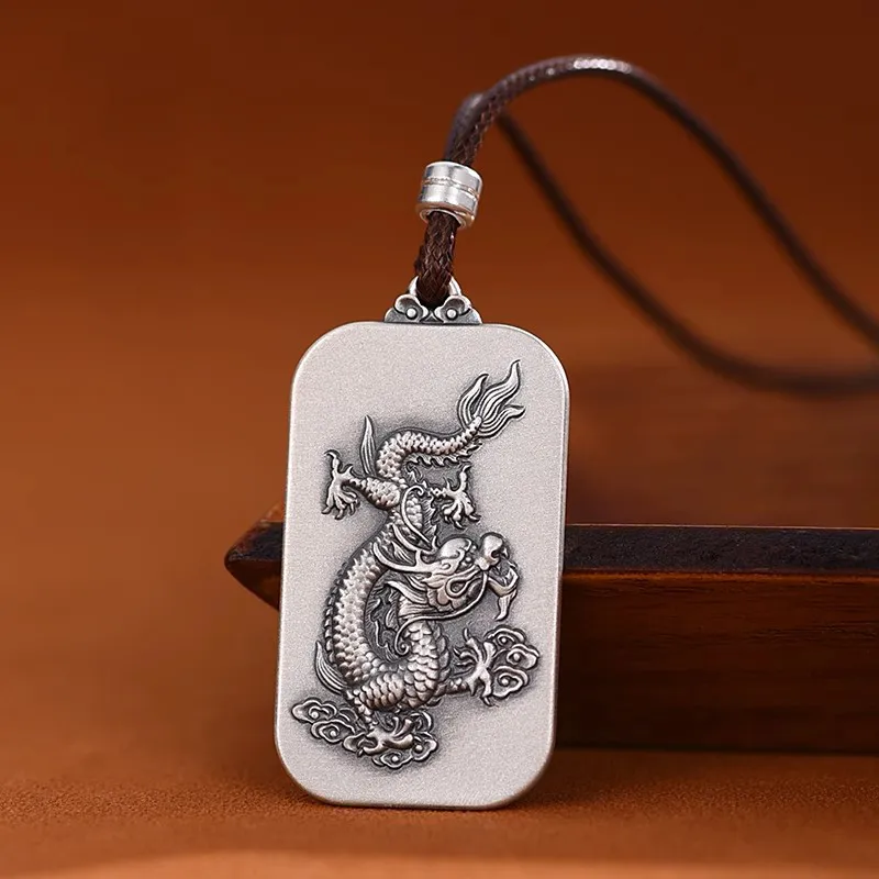 Brahmacharya 999 Fine Silver Necklaces Unisex-1
