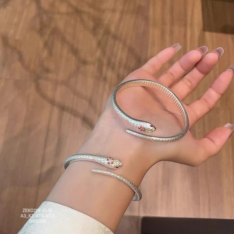 Brahmacharya 999 Fine Silver Sterling Silver Bracelets Women's-7