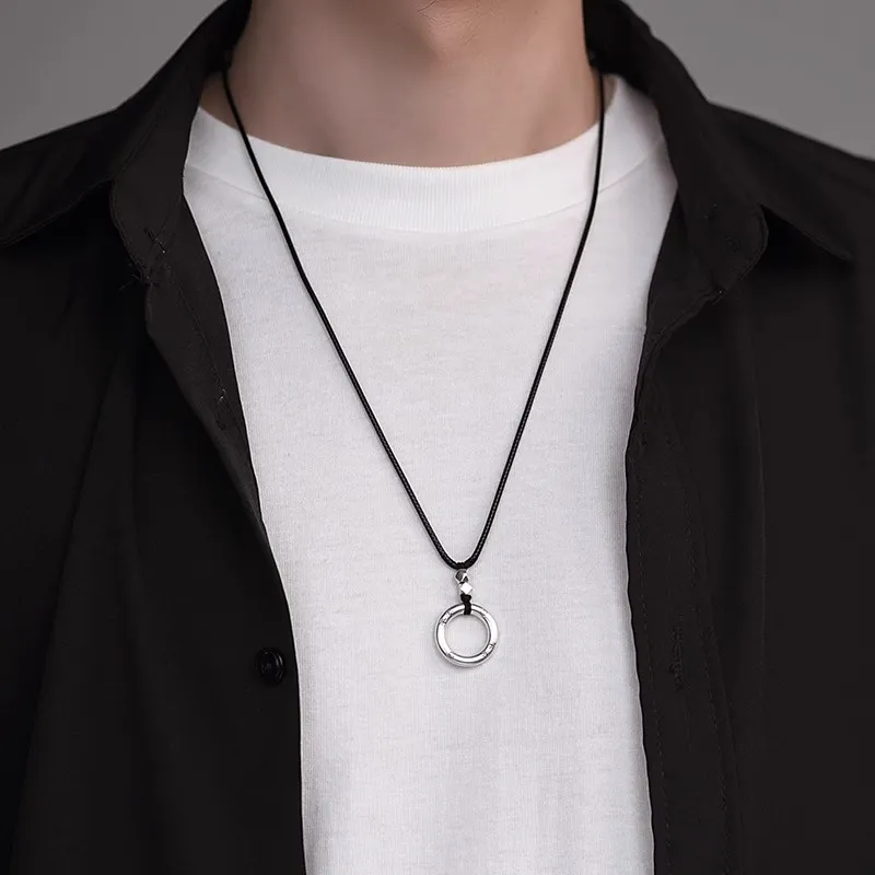 Brahmacharya 999 Fine Silver Necklaces Unisex-4