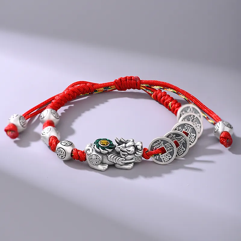 Brahmacharya 999 Fine Silver Bracelets Unisex-8
