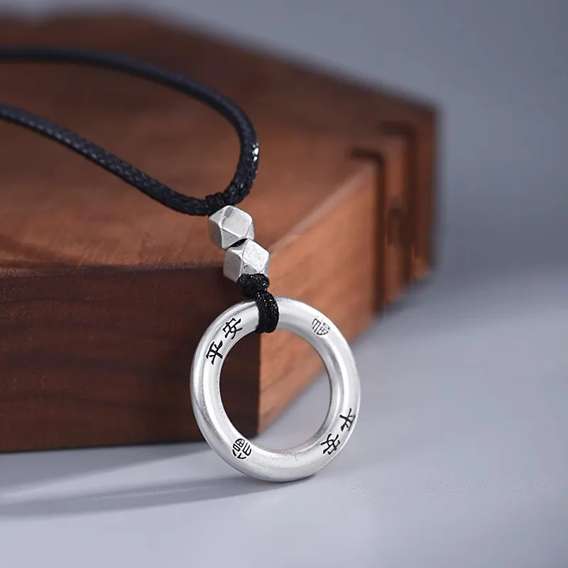 Brahmacharya 999 Fine Silver Necklaces Unisex-1
