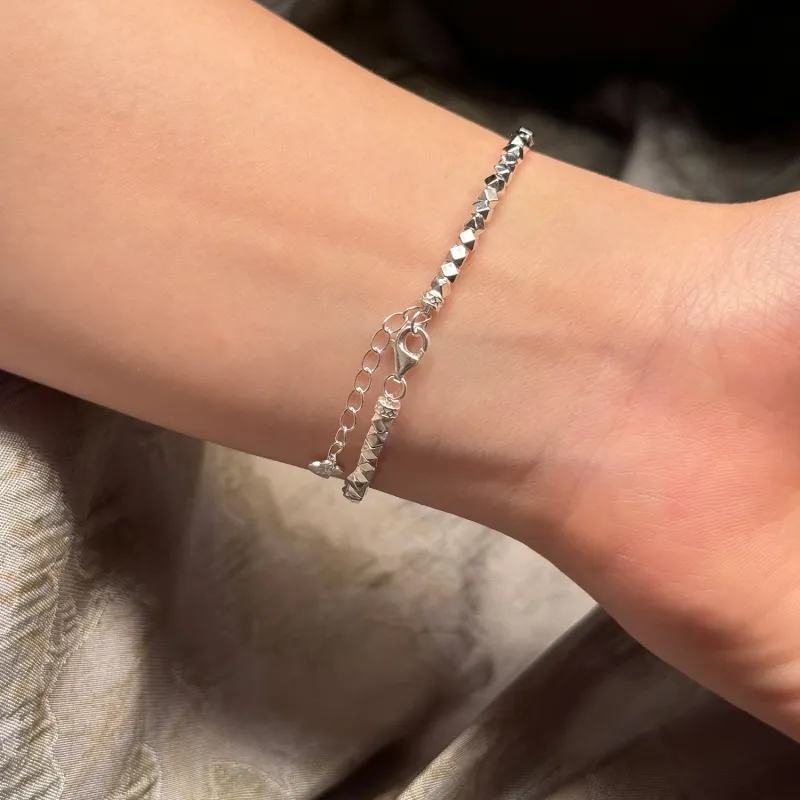 Brahmacharya 999 Fine Silver Bracelets Women's-3