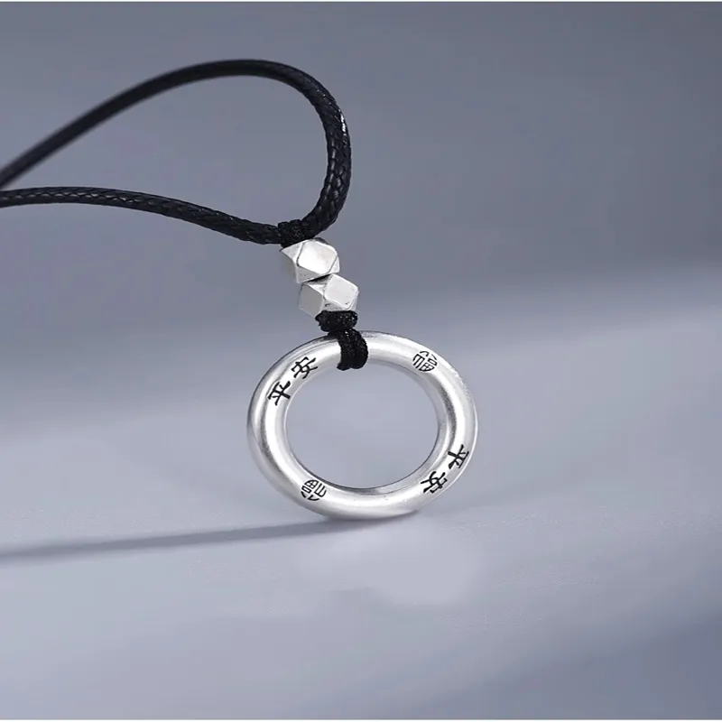 Brahmacharya 999 Fine Silver Necklaces Unisex-2