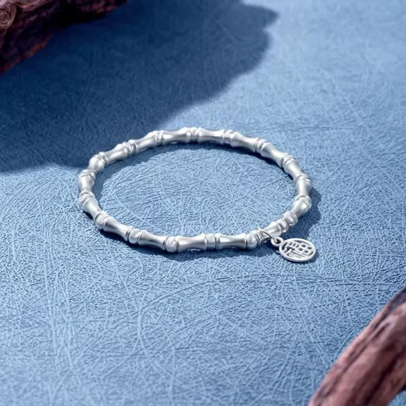 Brahmacharya 999 Fine Silver Bracelets Women's-6