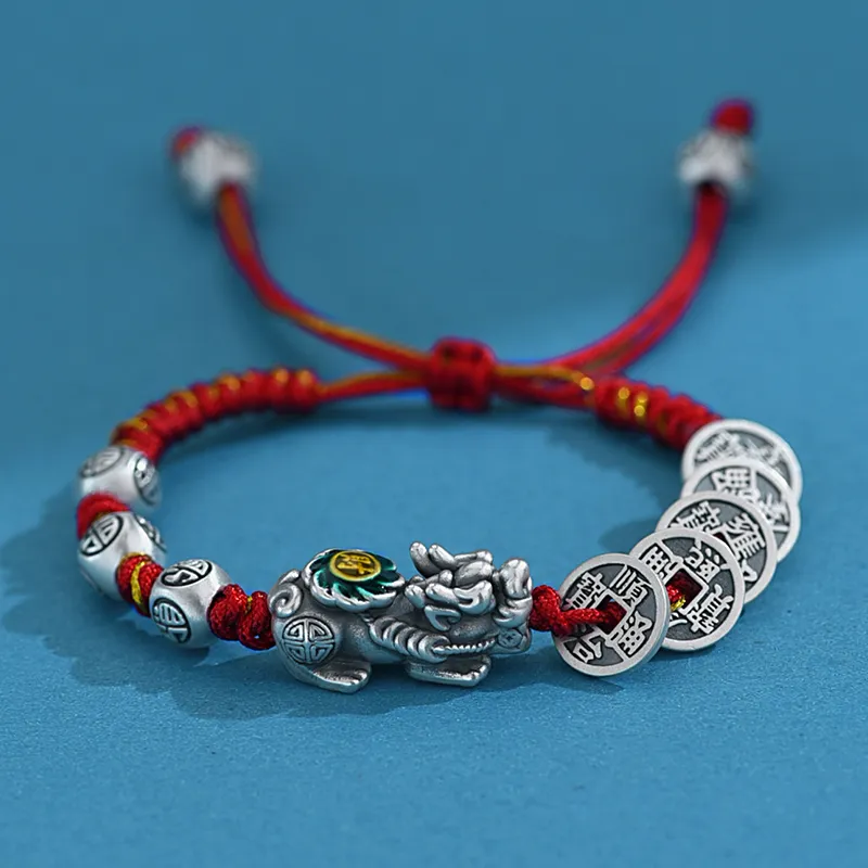 Brahmacharya 999 Fine Silver Bracelets Unisex-7