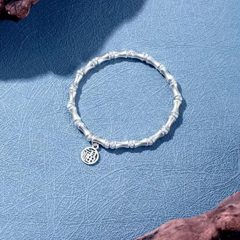 Brahmacharya 999 Fine Silver Bracelets Women's-5