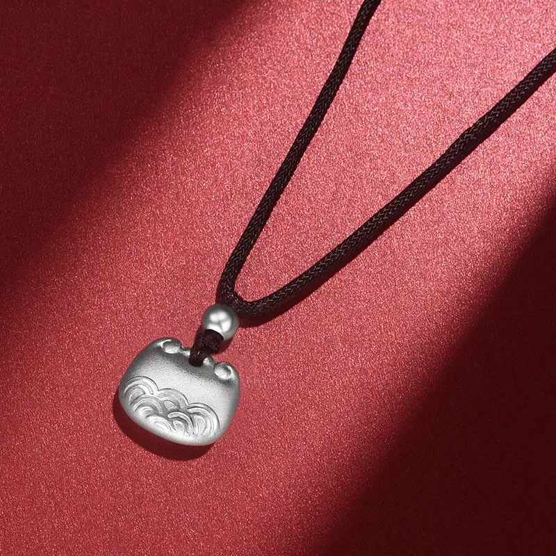 Brahmacharya 999 Fine Silver Necklaces Unisex-7