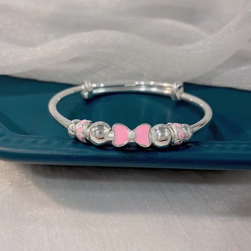 Brahmacharya 999 Fine Silver Bangles Kids'-5