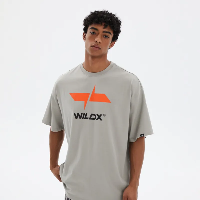 WILDX Summer Basic LOGO Short Sleeved T Shirts Unisex-9