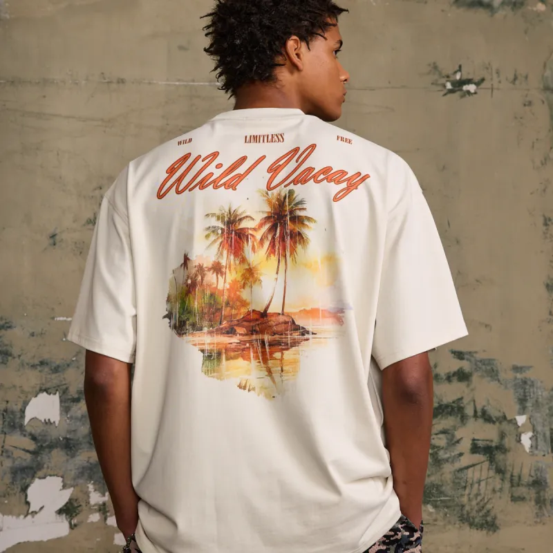 WILDX T-Shirts Unisex Sunset Yellow-5