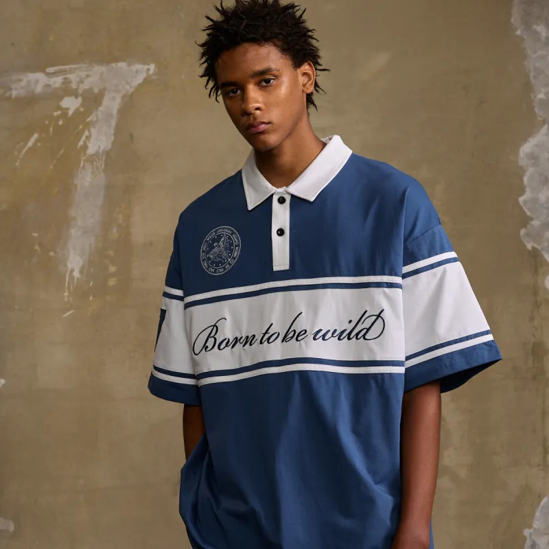 WILDX Polo Shirts Unisex Ocean Blue-3