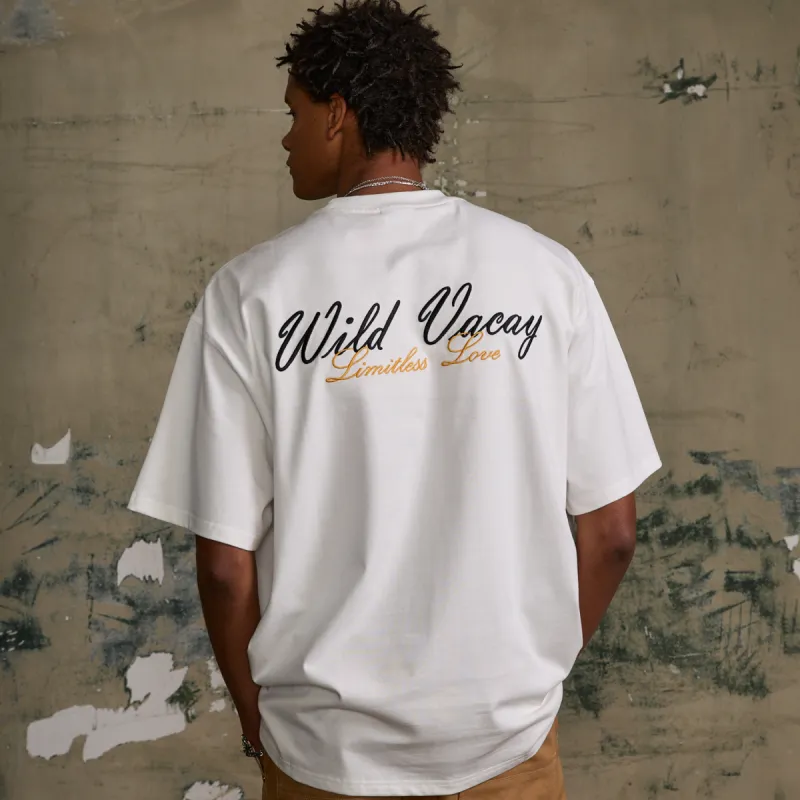 WILDX T Shirts Unisex Lake White-4