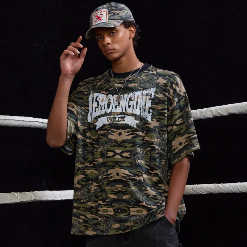 WILDX T Shirts Unisex Turbo Camouflage-4