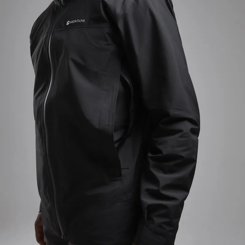 Montane Windbreaker Jackets Men Black-4