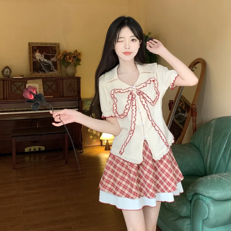 TENNE GIRL Two Piece Skirt Sets Women's-2