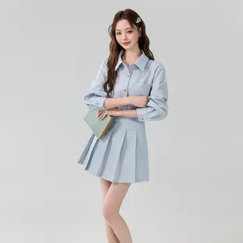 TENNE GIRL Skirt Set Women's Blue