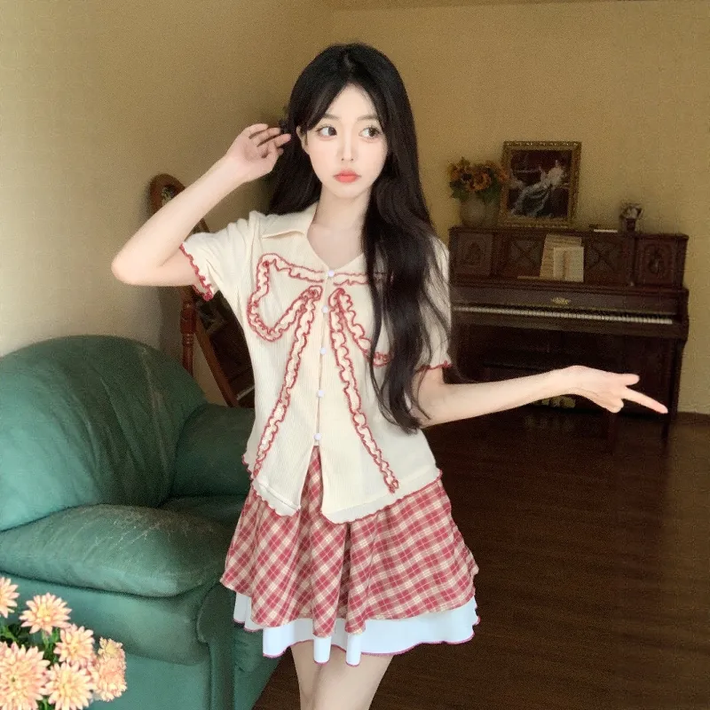 TENNE GIRL Two Piece Skirt Sets Women's-3