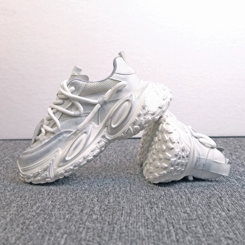 VNNSIJIE x Banas Low Top Chunky Sneakers Men's-2