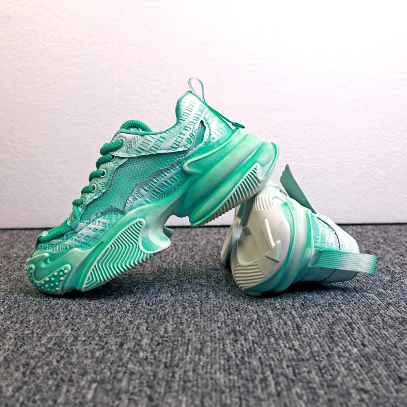VNNSIJIE x Banas Low Top Chunky Sneakers Men's-14