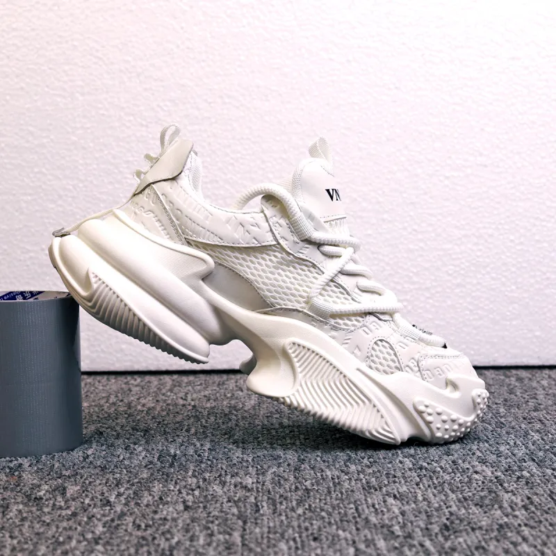 VNNSIJIE x Banas Low Top Chunky Sneakers Men's-3
