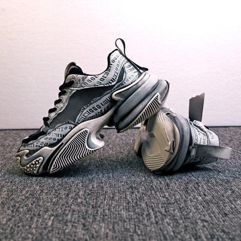 VNNSIJIE x Banas Low Top Chunky Sneakers Men's-8