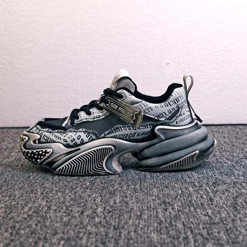 VNNSIJIE x Banas Low Top Chunky Sneakers Men's-7
