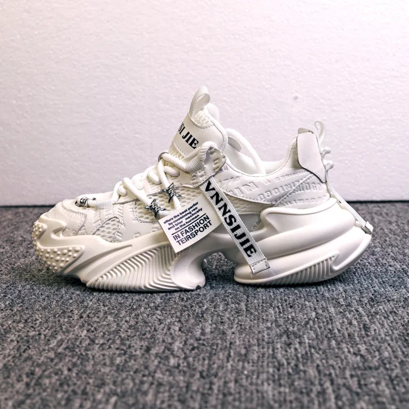 VNNSIJIE x Banas Low Top Chunky Sneakers Men's-1