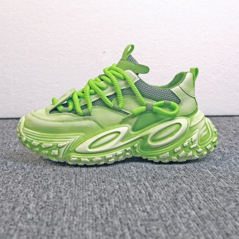 VNNSIJIE x Banas Low Top Chunky Sneakers Men's-13