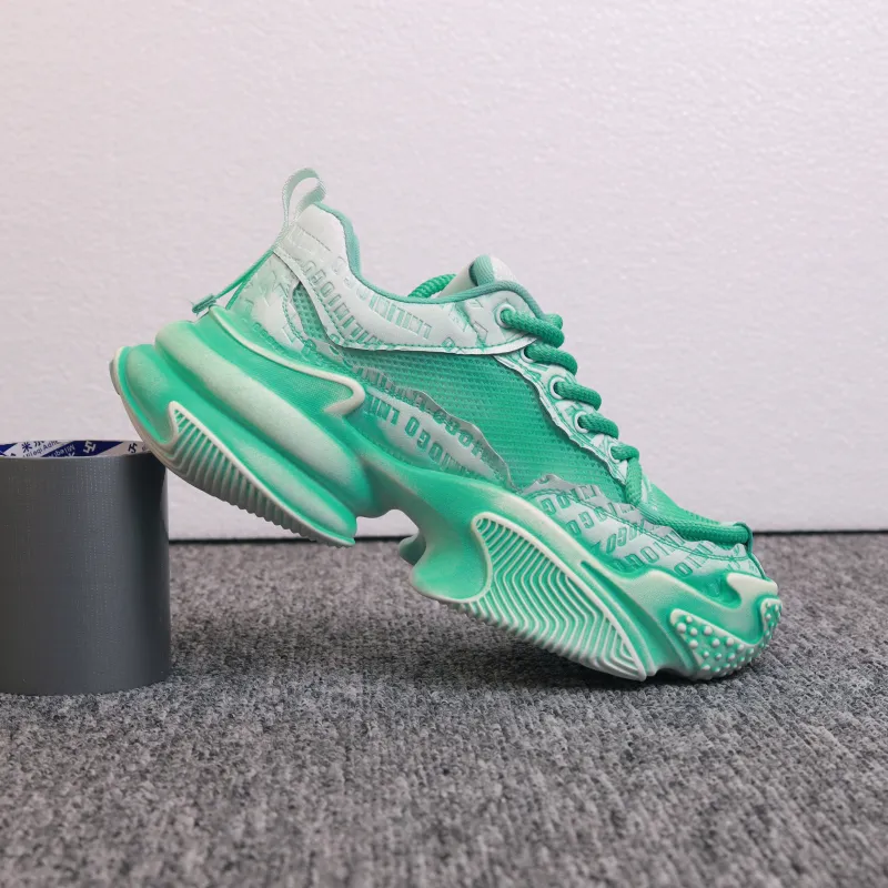 VNNSIJIE x Banas Low Top Chunky Sneakers Men's-15