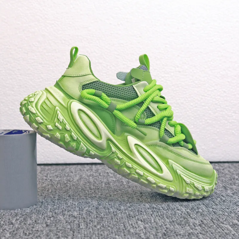 VNNSIJIE x Banas Low Top Chunky Sneakers Men's-15