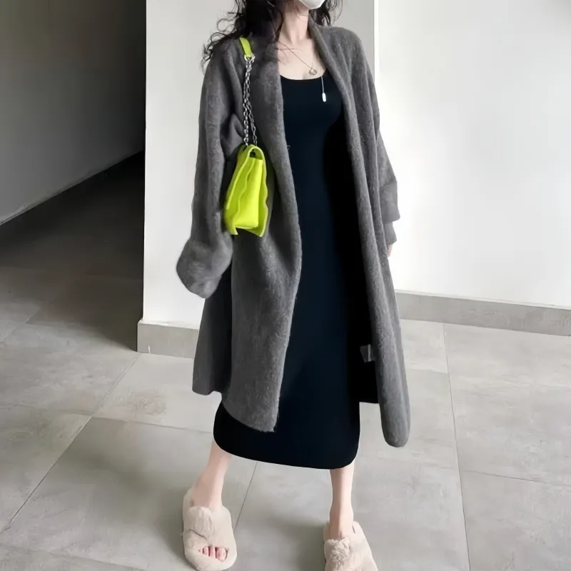 Dear Zhazha Knitwear Women's Gray-6