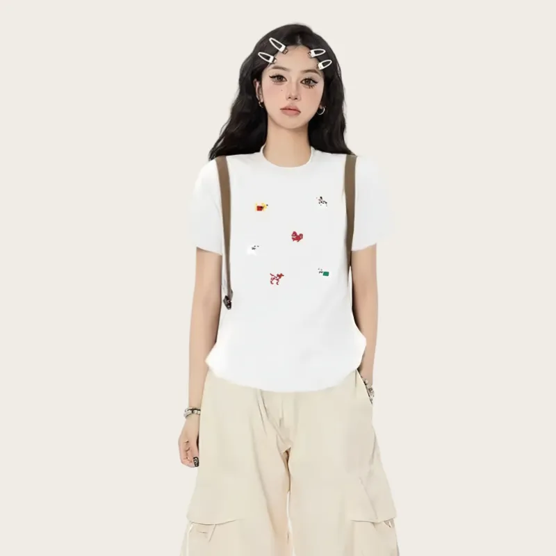 Dear Zhazha Regular T Shirt Women's-9