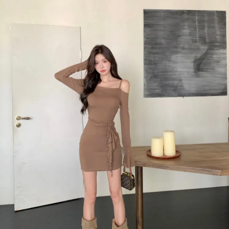 Dear Zhazha Long-Sleeved Dresses Women's-5