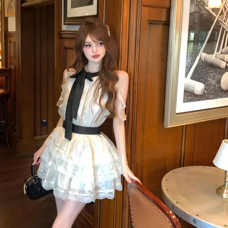 Dear Zhazha Lolita Fashion Women's Moonlight Apricot Dress-2