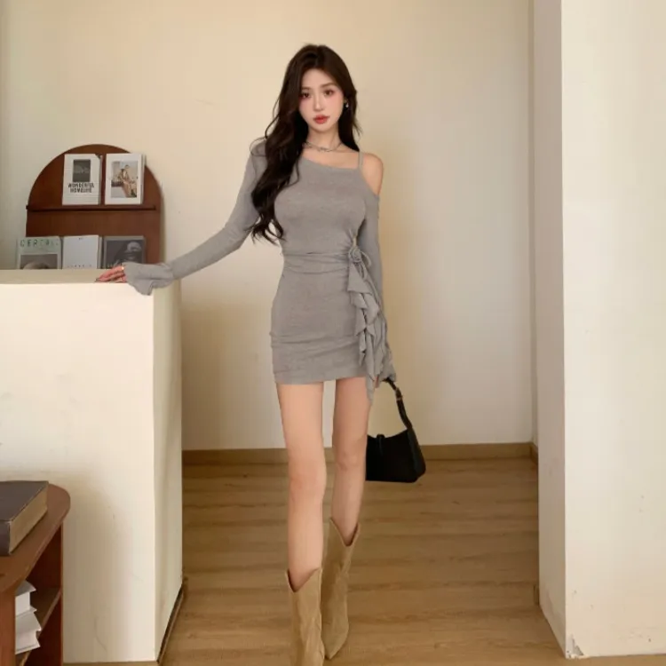 Dear Zhazha Long-Sleeved Dresses Women's-9