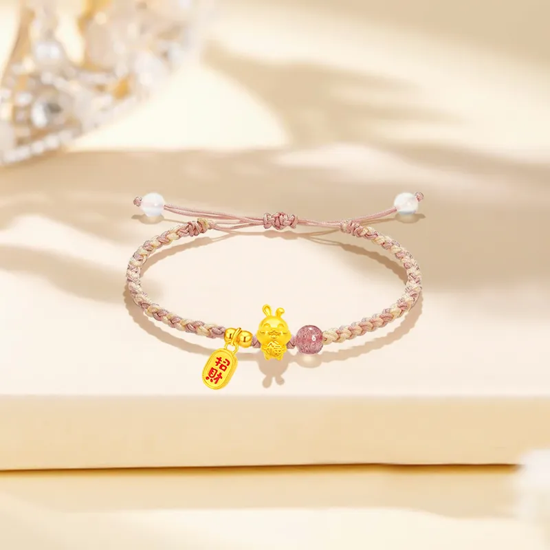 LIU GUI FU JEWELRY Gold Bracelet Unisex-4