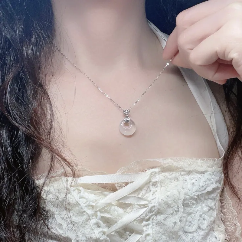 LIU GUI FU JEWELRY Chalcedony Necklaces Women's-3